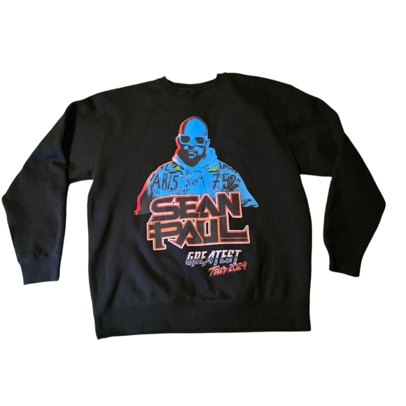 NWOT Sean Paul Concert Crewneck Sweatshirt Sz XL